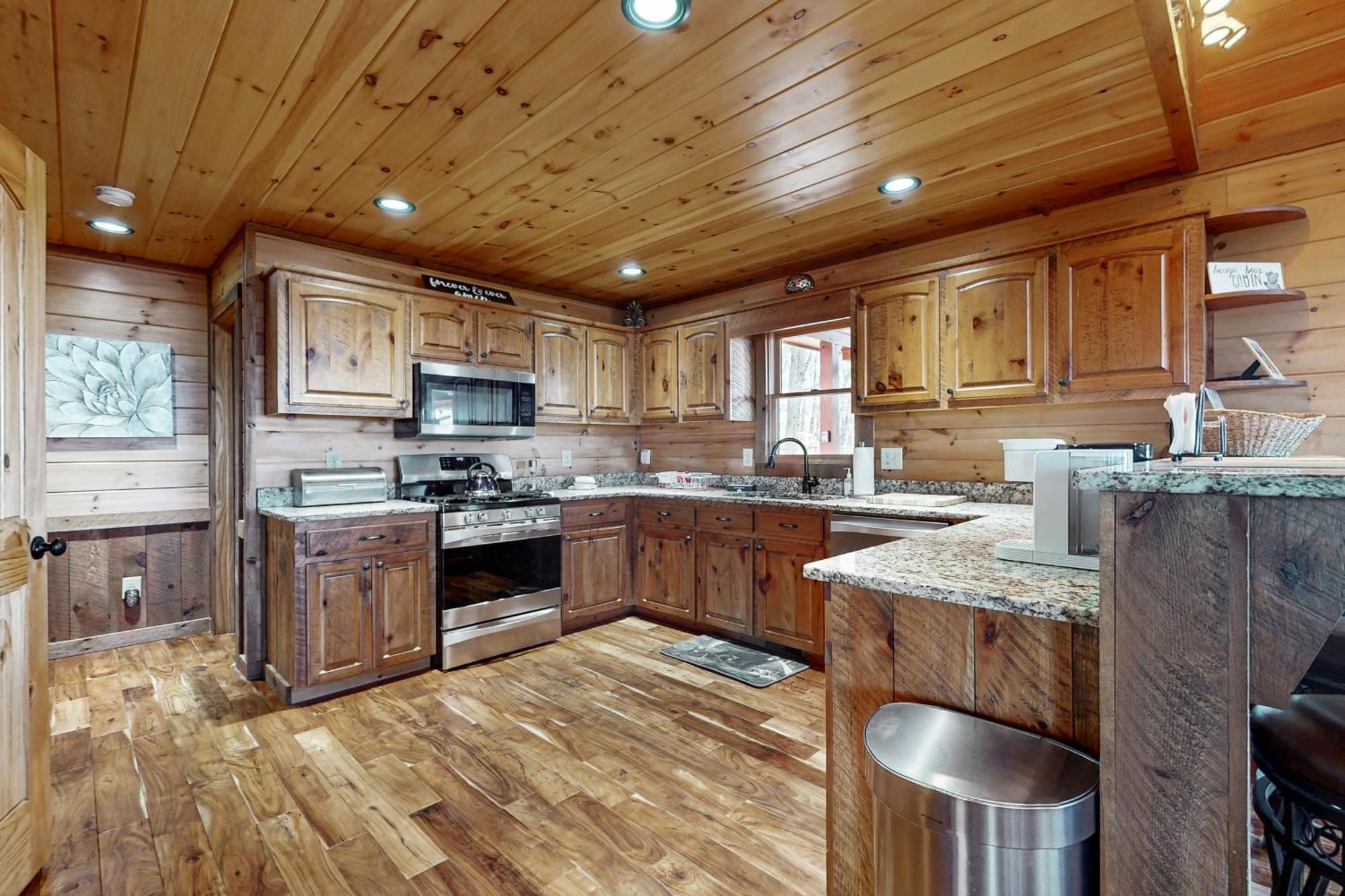 Bougie Bear Cabin Morganton Exterior foto